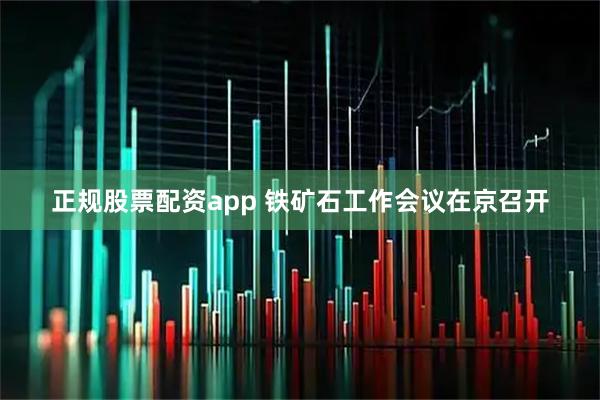 正规股票配资app 铁矿石工作会议在京召开
