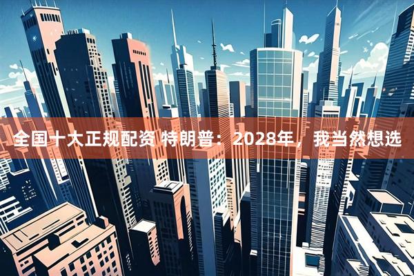 全国十大正规配资 特朗普：2028年，我当然想选